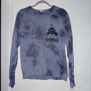 STAG Psilocybin Society Sweatshirt - Azure Tie Dye